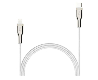 FIXED Pleciony Kabel USB-C/Lightning 2m biały FIXDB-CL2-WH - 1249138 - zdjęcie 4